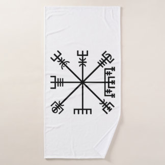 Toalha De Banho Símbolo Viquingue Vegvisir