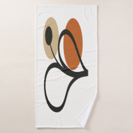 Toalha De Banho Soft Bloom Contemporary Botanical