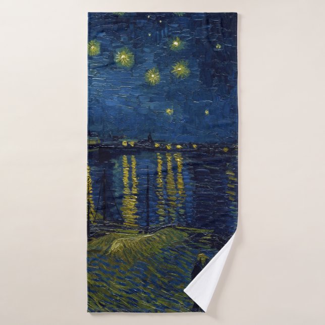 Toalha De Banho Starry Night, Vincent van Gogh (Toalha de Banho)