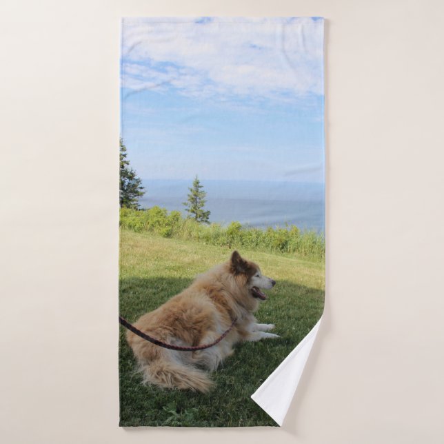 Toalha De Banho Suka Enjoying Cape George Bath Towel (Toalha de Banho)