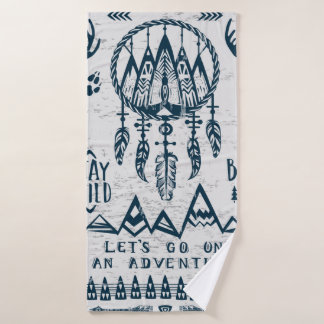 Toalha De Banho Tema da viagem e aventura