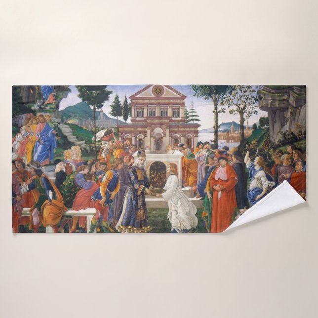Toalha De Banho Tempos de Cristo, Sandro Botticelli (Toalha de Banho)