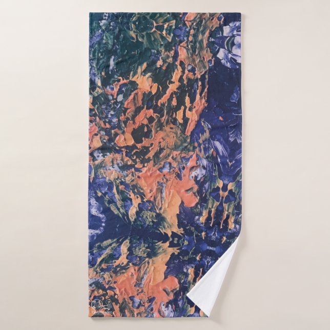 Toalha De Banho Textura #25 de obra Horizonte (Toalha de Banho)