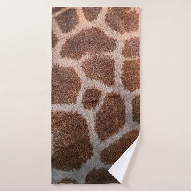 Toalha De Banho Textura de pele de girafa (Toalha de Banho)