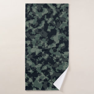 Toalha De Banho Textura militar de Camouflage