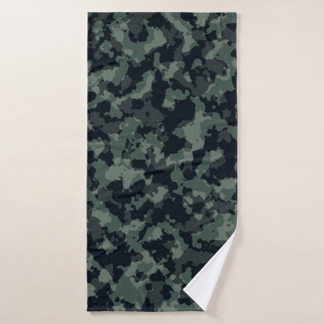 Toalha De Banho Textura militar de Camouflage (Toalha de Banho)