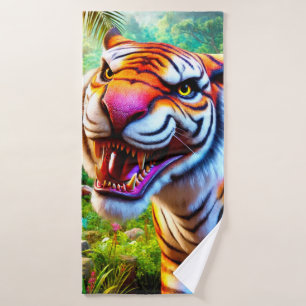 Toalha De Banho Tigre