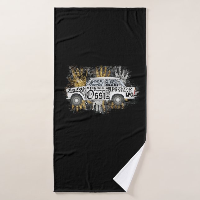 Toalha De Banho Trabant Pappe DDR Ossi (Toalha de Banho)