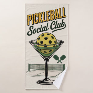 Toalha De Banho Tribunal de Retros do Clube Social de Picleball