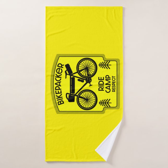 Toalha De Banho Turnê De Bicicletas Na Natureza (Toalha de Banho)