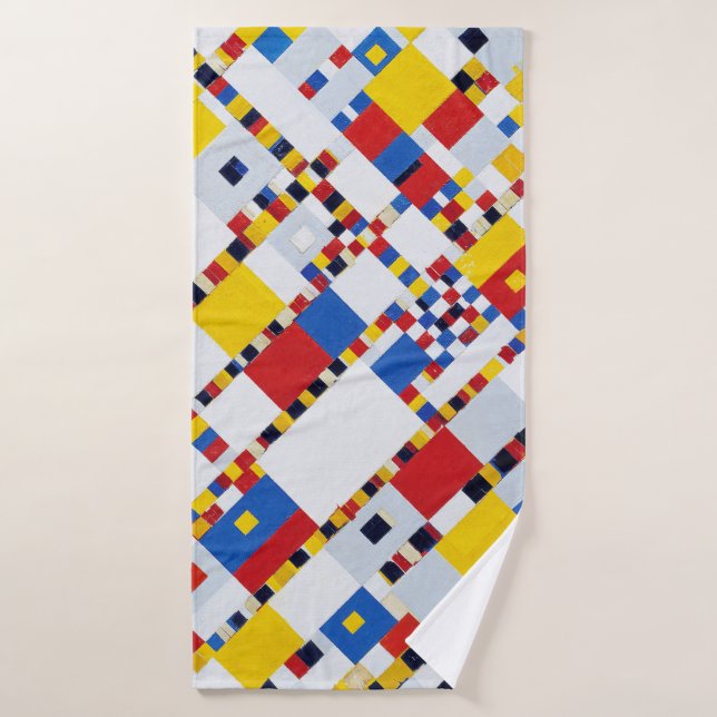 Toalha De Banho Victory Boogie Woogie, Mondrian (Toalha de Banho)
