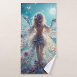 Toalha De Banho Walking Fairy Beach Towel