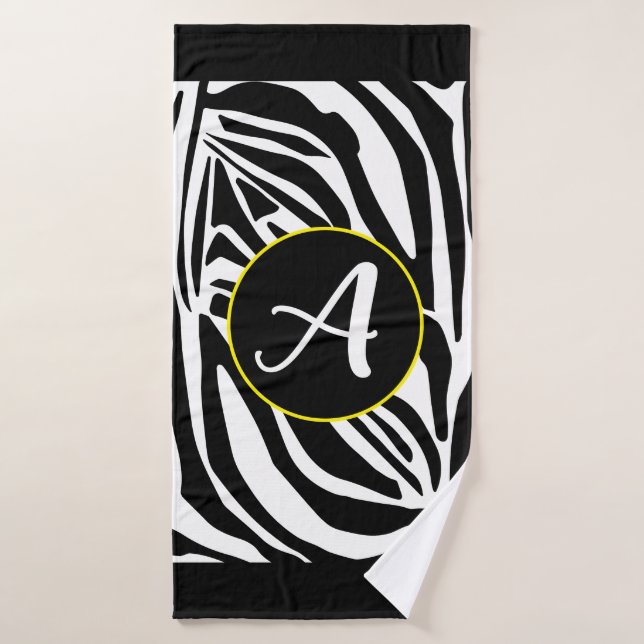 Toalha De Banho Zebra Pattern (Toalha de Banho)