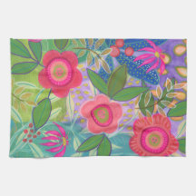 Toalha de chá Daisy Chain