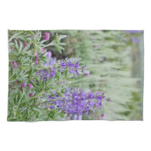 Toalha de chá dos Wildflowers do Lupine