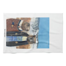 Toalha de Chá Marmota (Gótico Americano)