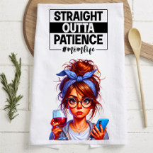 Toalha de cozinha do dia de as mães, Toalha de chá