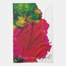 Toalha de cozinha "Flor Magenta"