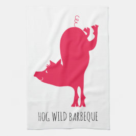 Toalha de Cozinha Hog Wild Barbeque