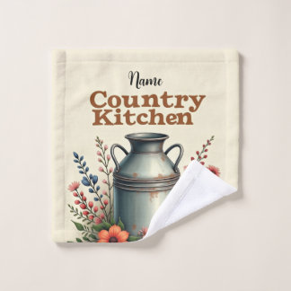Toalha de cozinha personalizada do país - Vint do