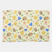 Toalha de Cozinha Sunshine Sweets Goldendoodle