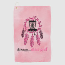 Toalha de Golfe do Disco Dreamcatcher