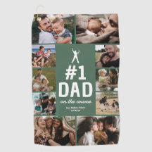 Toalha de Golfe Personalizada "Papai Nº1" com Foto