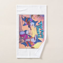 Toalha De Mão A Banda de Tubarões da Parte