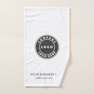 Toalha De Mão Adicionar logotipo comercial e Promocional para o 