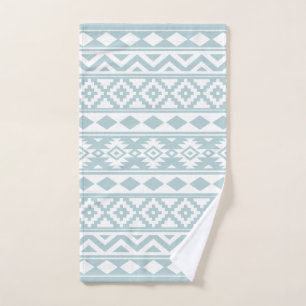 Toalha De Mão Aztec Essência Ptn IIIb Pato Azul e Branco
