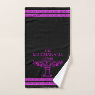 Toalha de mão Bacchanalia Affair