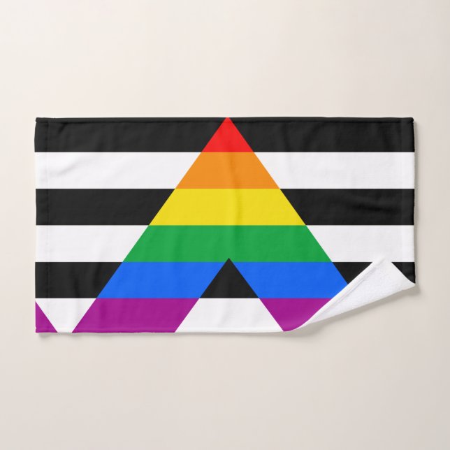 Toalha De Mão Bandeira Aliada LGBTQ+ (Toalha de mão)
