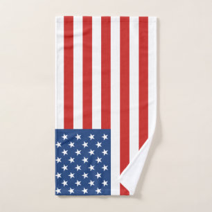 Toalha De Mão Bandeira Americana