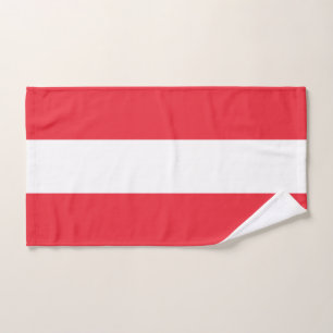 Toalha De Mão Bandeira Austríaca Patriótica