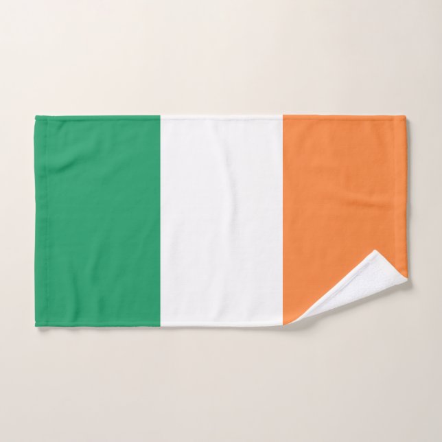 Toalha De Mão Bandeira da Irlanda (Toalha de mão)