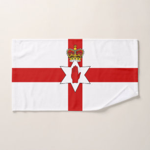 Toalha De Mão Bandeira da Irlanda do Norte