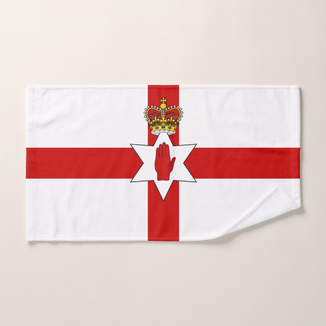 Toalha De Mão Bandeira da Irlanda do Norte (Toalha de mão)