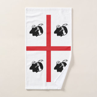 Toalha De Mão bandeira da Sardenha (região italiana)
