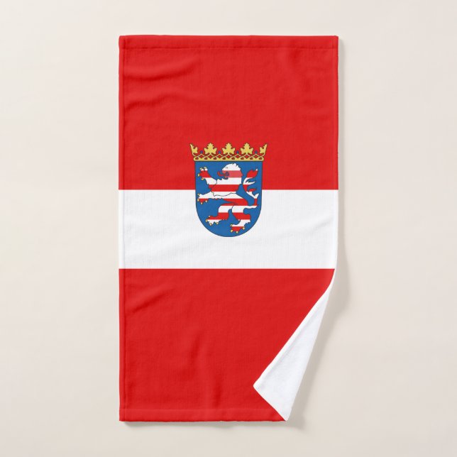 Toalha De Mão Bandeira de Hesse Mand Towel (Toalha de mão)