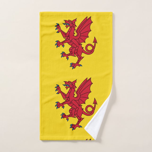 Toalha De Mão Bandeira de Somerset (Toalha de mão)