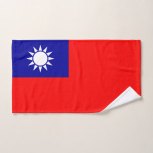 Toalha De Mão Bandeira de Taiwan: República da China, Taipé Chin