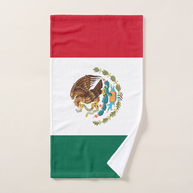 Toalha De Mão Bandeira mexicana - Bandeira do México (Toalha de mão)