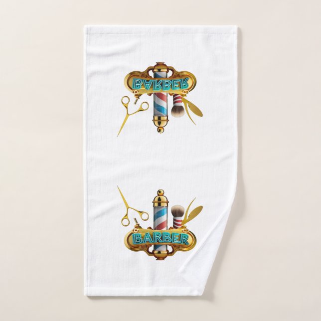 Toalha De Mão Barber (Toalha de mão)