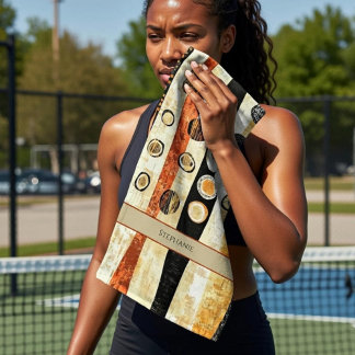 Toalha De Mão Boho Flair Personalized | Dink Well