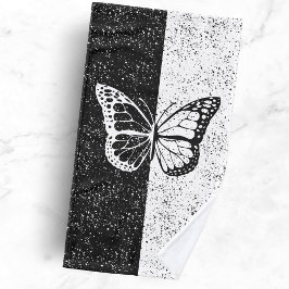 Toalha De Mão Borboleta Romântica Menina-Aesética Elegante Elega