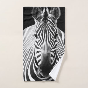 Toalha De Mão BW Zebra