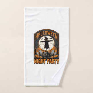 Toalha De Mão Camisa de Espantalho de Halloween Festa de Cemitér