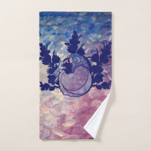 Toalha De Mão Cat Witch Moon Goddese Wiccan Cat Person