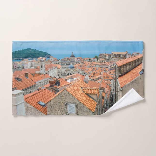 Toalha De Mão Centro da cidade de Dubrovnik (Toalha de mão)