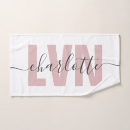 Toalha De Mão Chic de Enfermeiro Profissional Licenciado LVN Per